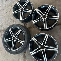 Cerchi per mercedes classe A B CLA GLA raggio 18