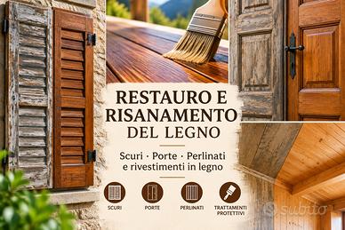 Restauro e risanamento ligneo