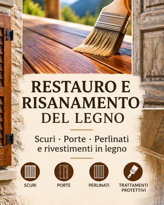 Restauro e risanamento ligneo