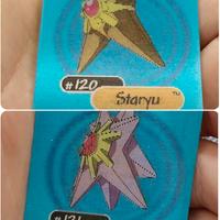Staryu Starmie Card Pokemon Yoga 