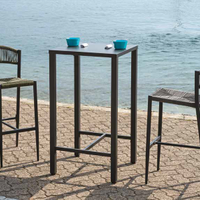 Tavolo Iseo con due sgabelli Milano