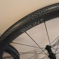 Ruote Hunt gravel in carbonio nuove