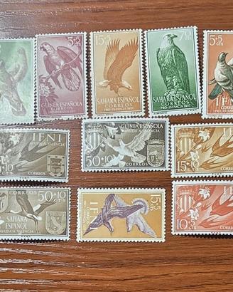 lotto collezione francobolli Spagna