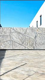 Mattonelle effetto pietra