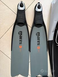 Pinne apnea Mares Razor + accessori *NUOVI*
