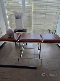 Lettino Per Medico o Massaggiatore Pieghevole in 3