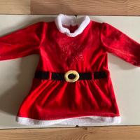 Vestito babbo  Natale con gonna