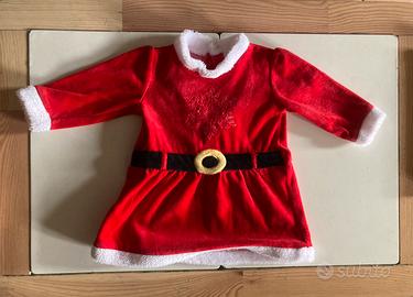 Vestito babbo  Natale con gonna