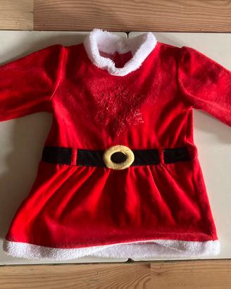 Vestito babbo  Natale con gonna