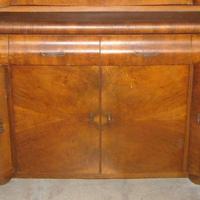 Libreria cristalliera vintage