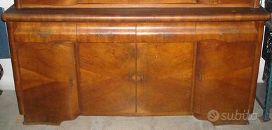 Libreria cristalliera vintage