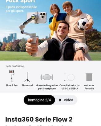 Insta360 flow 2 pro Sport Pack