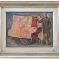 Longaretti trento-olio su tela