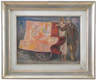 Longaretti trento-olio su tela