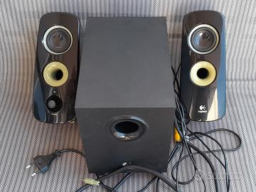 Casse PC Logitech con subwoofer