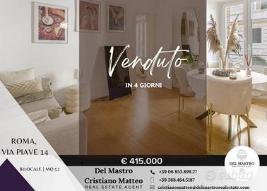 Appartamento di 52 m² con 2 locali a Roma