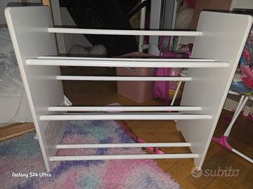 porta giochi  in legno 