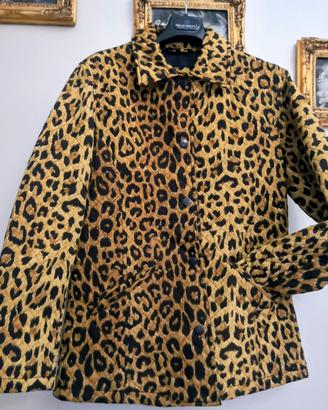 Giacca con gonna Dismero fantasia leopardata 