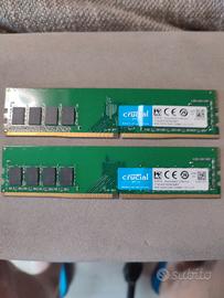 ram cruciale ddr4 -2666  8GB