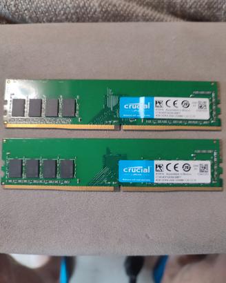 ram cruciale ddr4 -2666  8GB