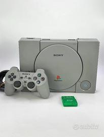 Sony PlayStation 1 +Controller PS1+Memory Card
