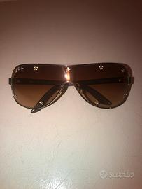 Occhiali Ray-Ban Junior con fiorellini e strass