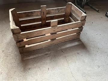 Cassette contenitore legno