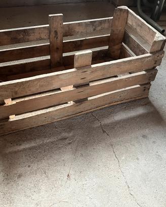 Cassette contenitore legno