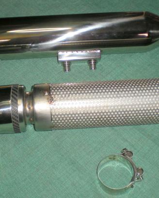Silenziatore x moto (I.D 51 mm) - DELKEVIC