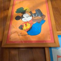 Quadretti per cameretta Walt disney