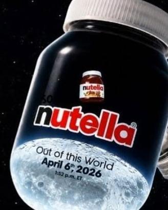 Nutella Lampada Lunare 