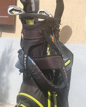 Mazze da golf+ palline e carrello.dilettanti.UOMO