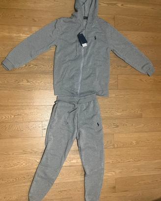 tuta completa ralph lauren grigia