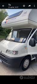 Camper Granduca mansardato 6 posti