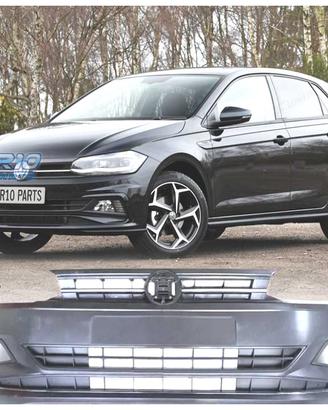 PARAURTI ANTERIORE VOLKSWAGEN VW POLO VI AW 17-20 