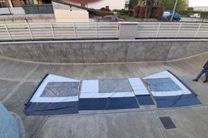 Veranda fiamma privacy room