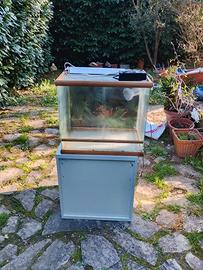 Rettilario completo in vetro.