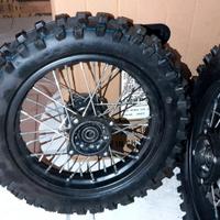 SET RUOTE 14 12 NUOVE per PITBIKE PIT BIKE