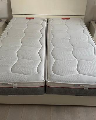 Coppia di materassi 200x80 cm in memory foam