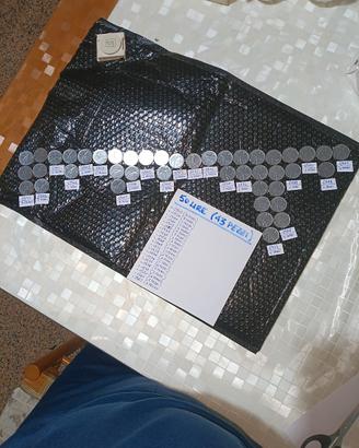 monete da 50 lire (43 pezzi)