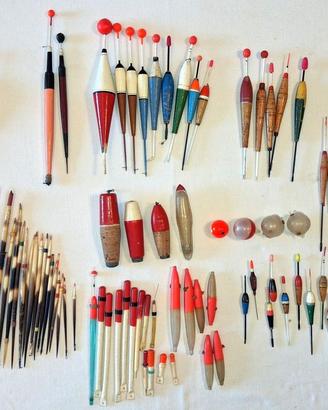 100 Galleggianti da pesca, mosca artificiale