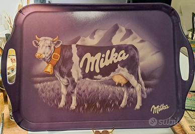 Raro vassoio pubblicitari MILKA anno 70