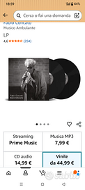 Doppio Vinile LP Fabio Concato