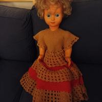 Bambola vintage anni 50