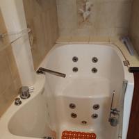 vasca con porta laterale