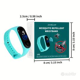 Braccialetto anti-zanzare unisex