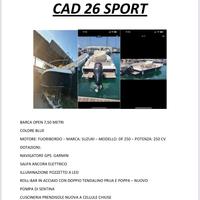 Barca Cad 26 Sport