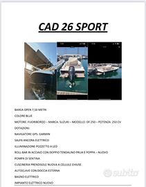 Barca Cad 26 Sport