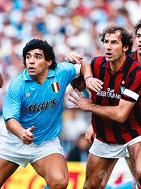 Fotografia Maradona e Baresi 