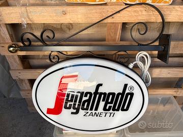 Insegna luminosa Segafredo Zanetti